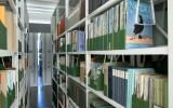 Naturhistorisches Museum Bern, Bibliothek, Blick in die Bücherreihen