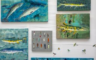 Ausstellungsansicht Alex Zürcher