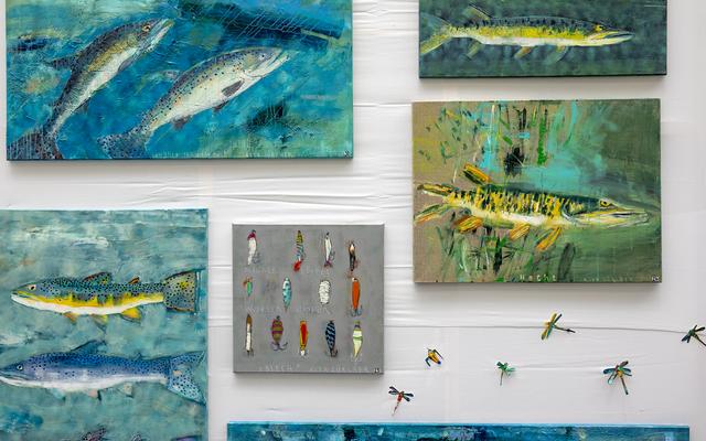 Ausstellungsansicht Alex Zürcher
