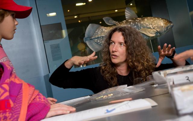 Naturhistorisches Museum Bern, Andrea Röhrig erklärt